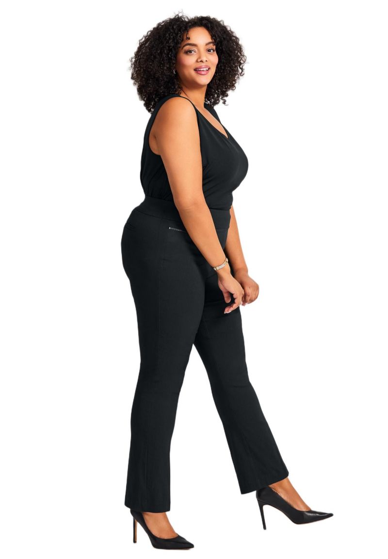 Women's Plus Size Tall Super Stretch Zip Pant