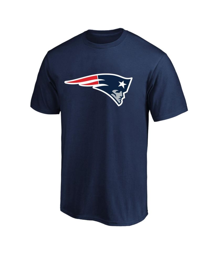 Men's A.J. Brown Navy New England Patriots Big & Tall Name & Number T-Shirt