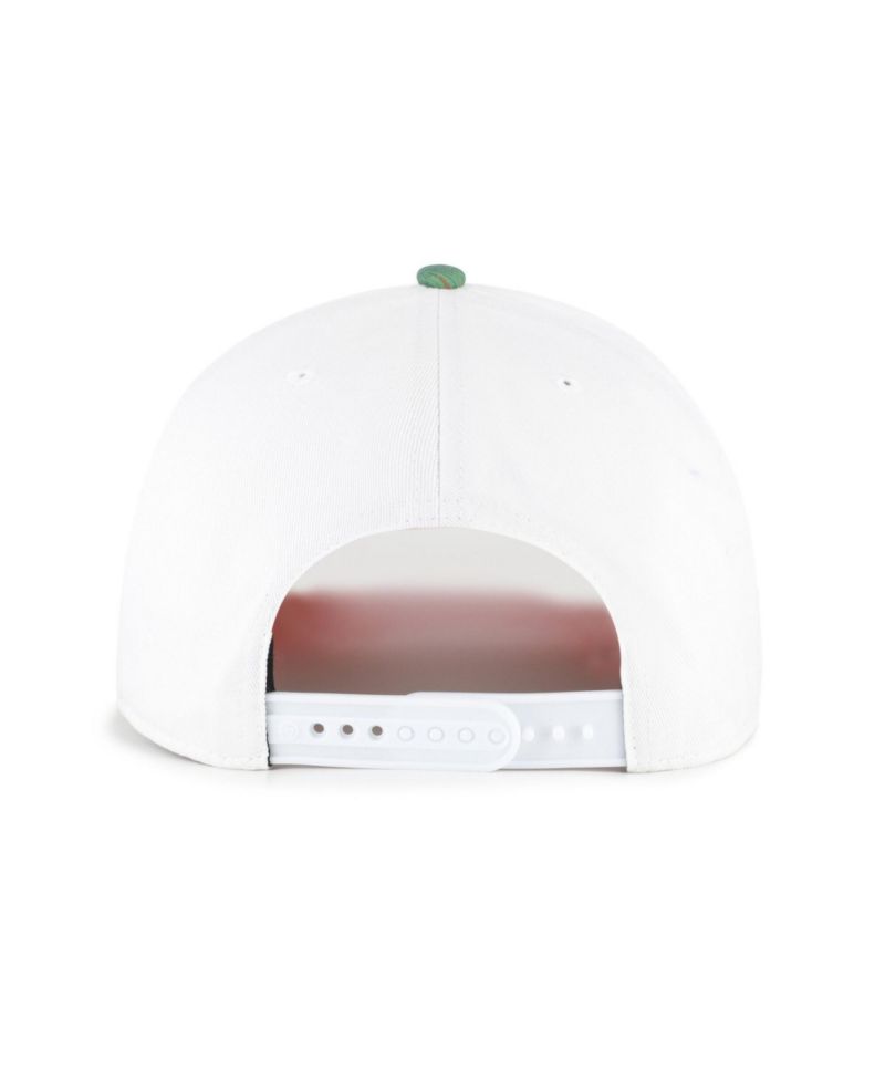 Men's White/Orange Miami Dolphins Beach Side Hitch Adjustable Hat
