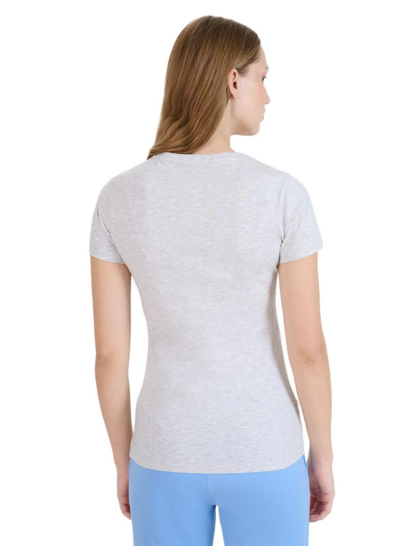 Women's Slim Plain T-Shirt