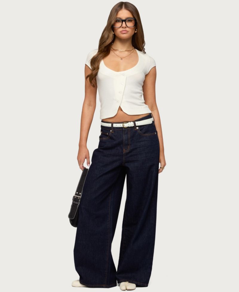 Women's Blaunca Asymmetric Knit Top
