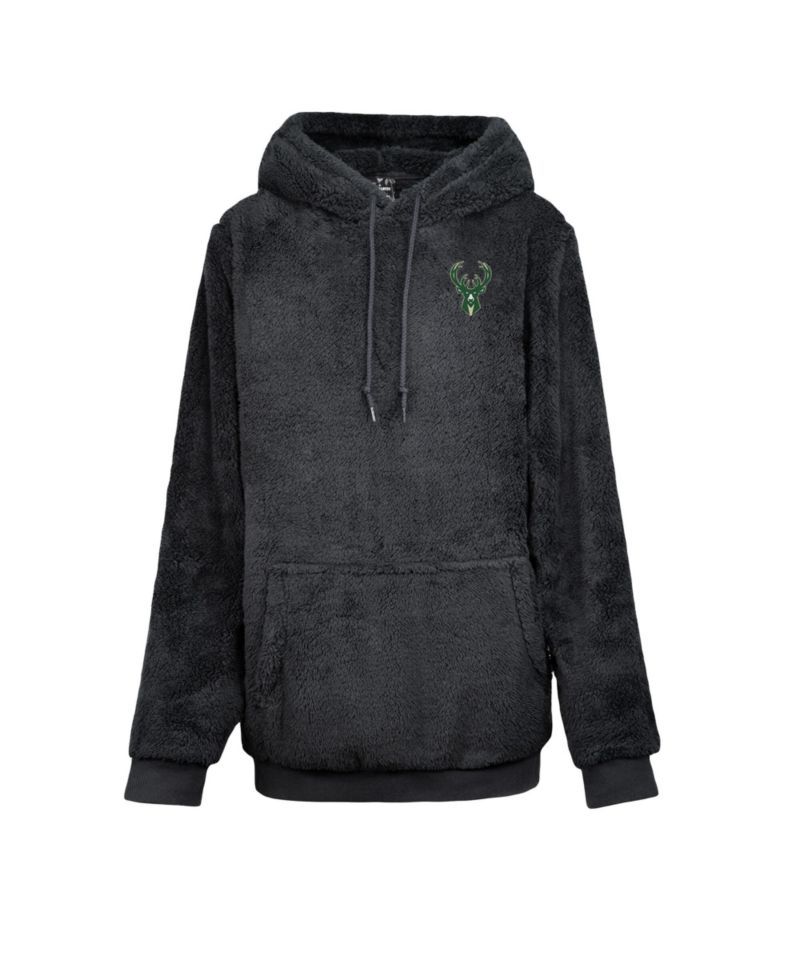 Men's and Women's The Best Hoodie in the World Black Milwaukee Bucks Oversized Lounge Pullover Hoodie