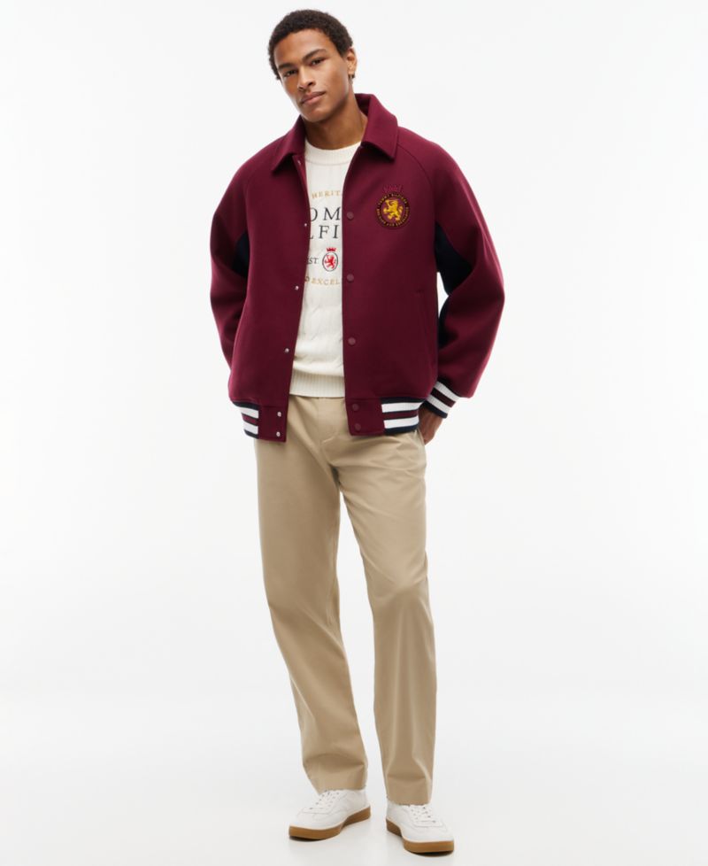 Men's American Icons Wool-Blend Varsity Jacket