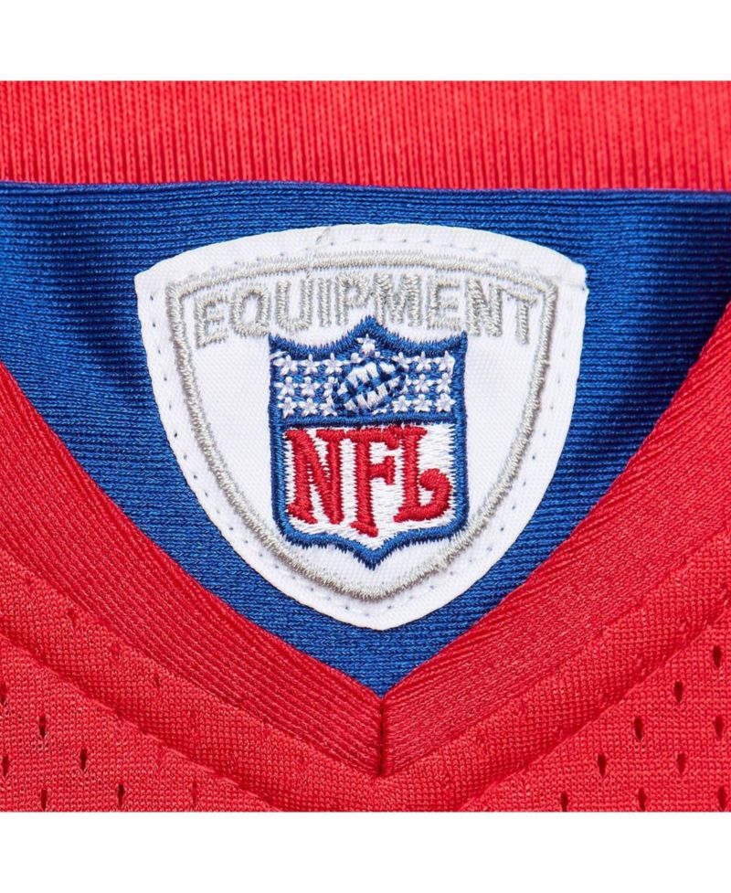 Men's Eli Manning Red New York Giants 2004 Authentic Throwback Retired Player Jersey