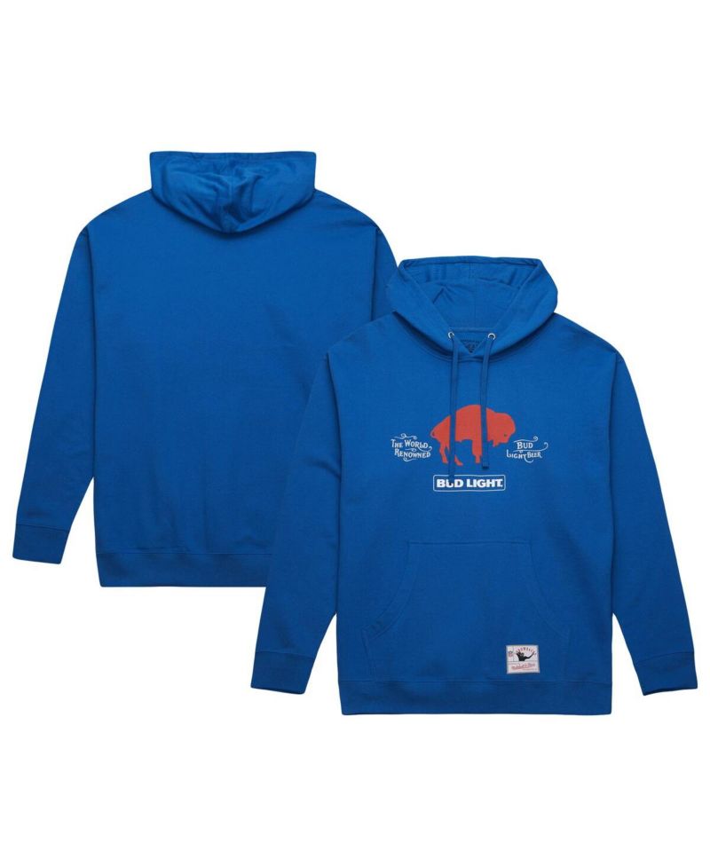 Men's Royal Buffalo Bills NFL x Bud Light Vintage Pullover Hoodie