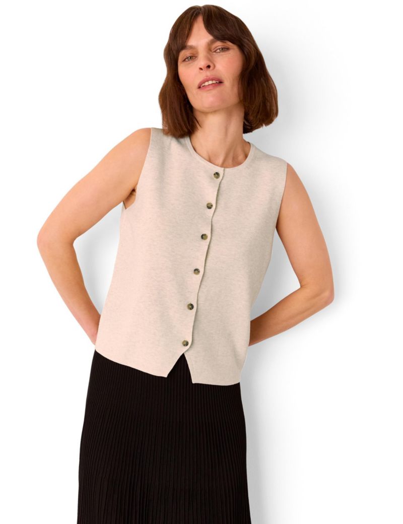Women's Lucy Button Front Knit Tank