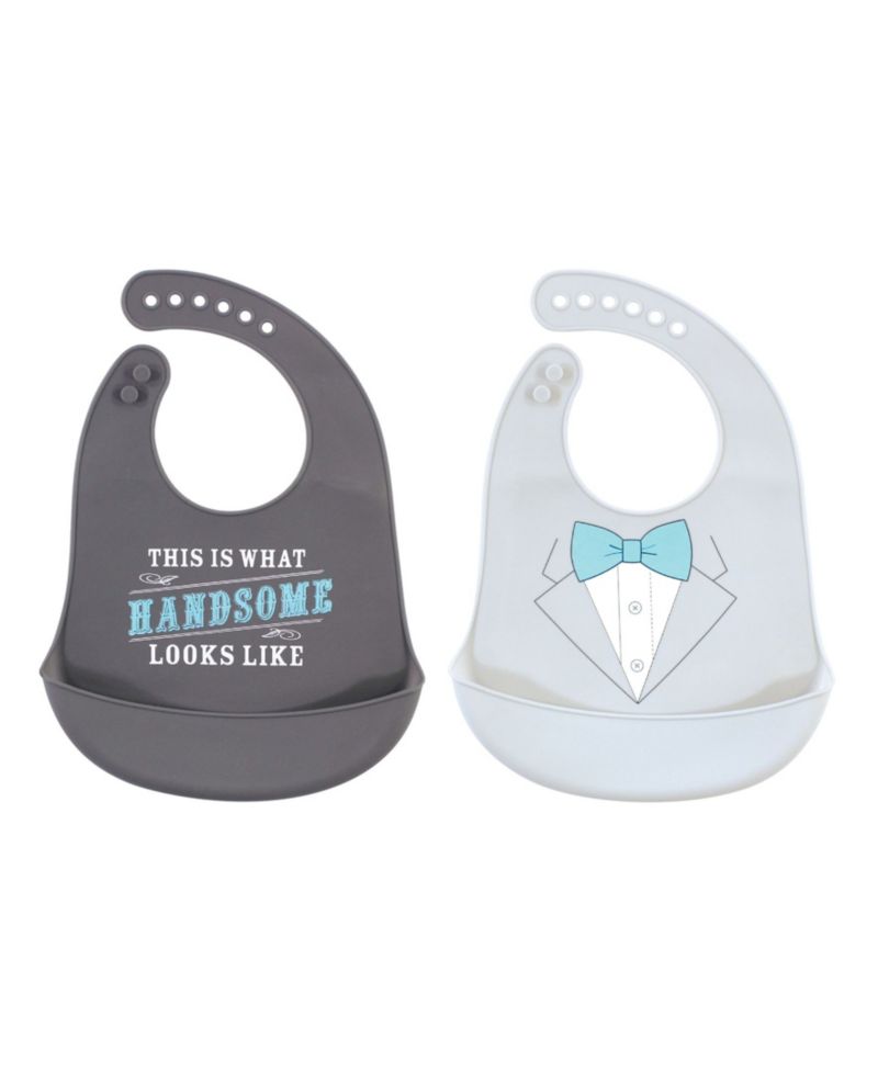 Treasure Spill-Proof Silicone Eating Bibs