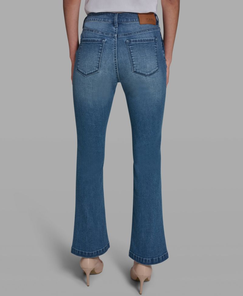 Women's Mid-Rise Sailor Flare Jeans