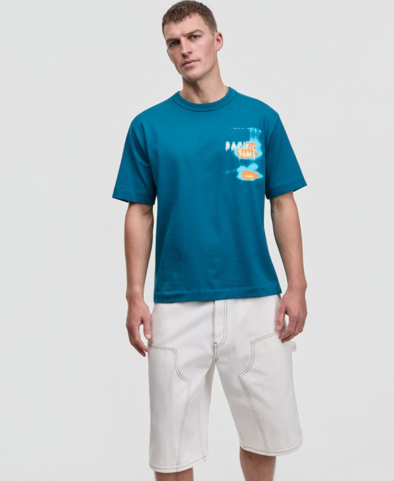 Men's Sea Graphic Relaxed-Fit T-Shirt