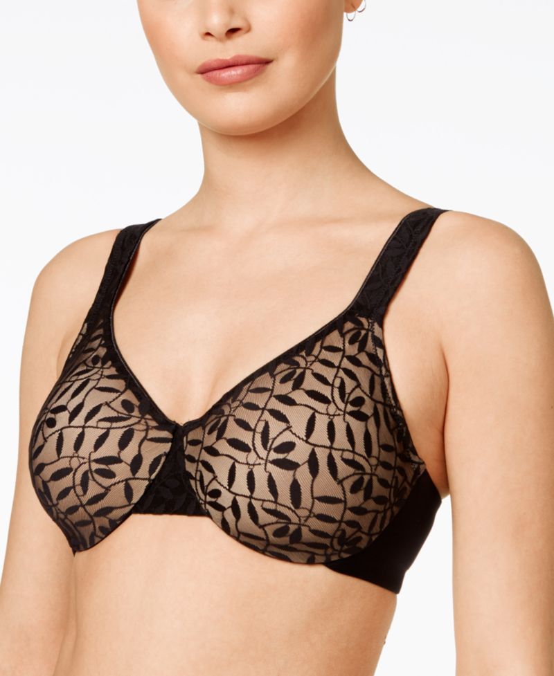 Sheer Leaves Minimizer Bra 35519