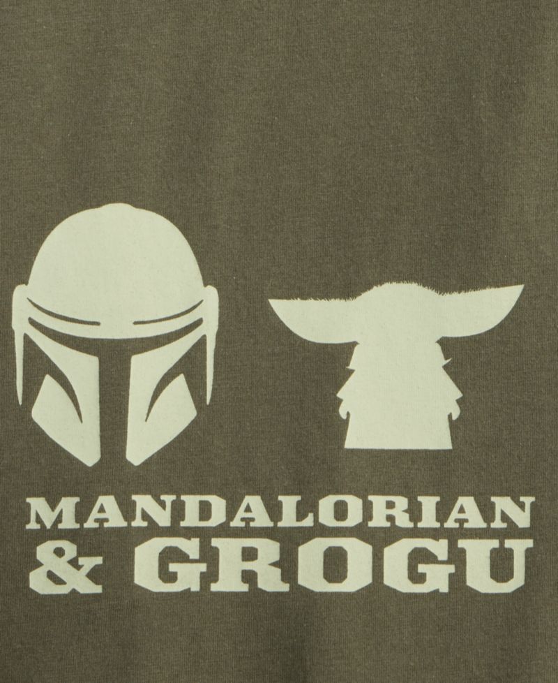 Boys' XS-XL Mandalorian & Grogu Short-Sleeve T-Shirt