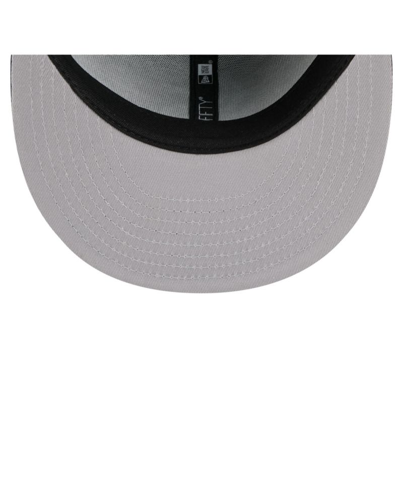 Men's Deep Sea Blue Seattle Kraken Faded Lines 59FIFTY Fitted Hat