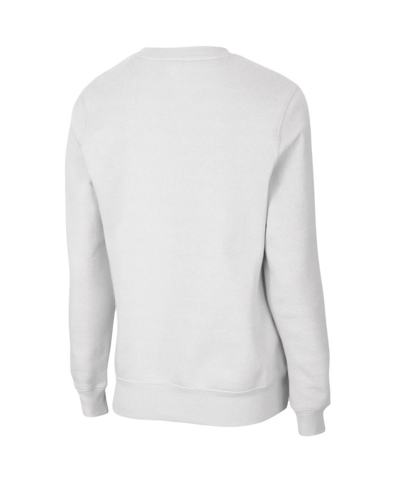 Women's White Air Force Falcons Campanile Pullover Sweatshirt
