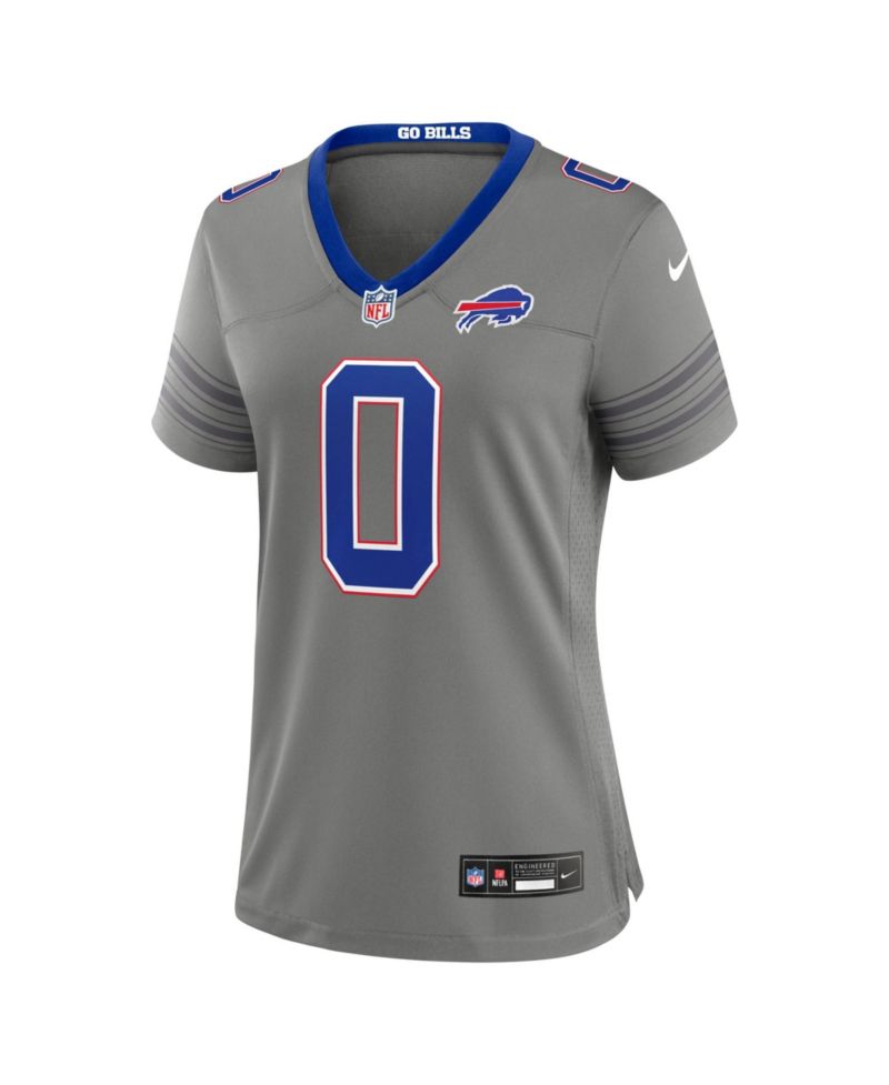 Women's Keon Coleman Gray Buffalo Bills Nickel City Game Jersey