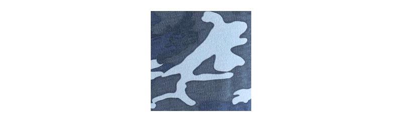 Baby Boys Bodysuits, 7-Pack, Blue Camo