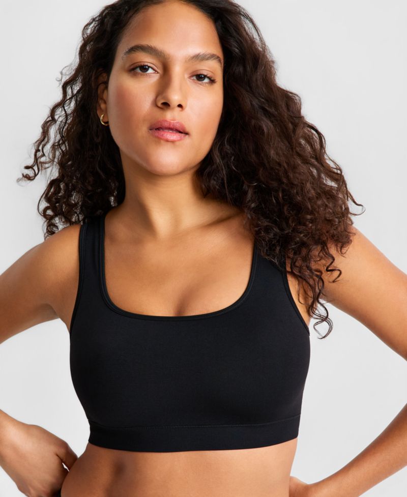 Women's Square-Neck Seamless Bralette