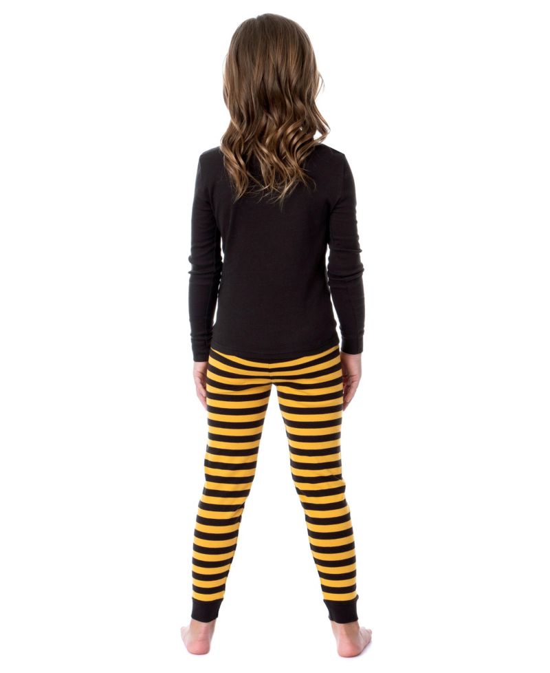 Magic Tears Girls' Bumblebee Unisex Kids Tight Fit Sleep Pajama Set