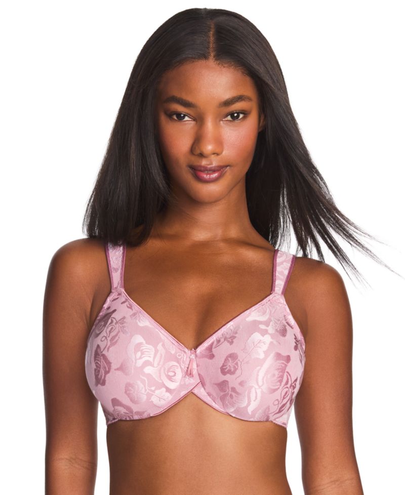 Women's Awareness Full Figure Seamless Underwire Bra 85567, Up To I Cup