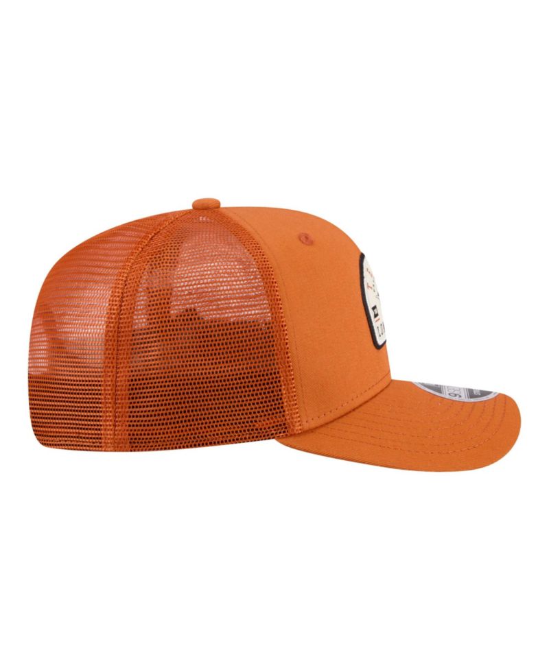 Men's Texas Orange Texas Longhorns Patched 9SEVENTY Trucker Adjustable Hat