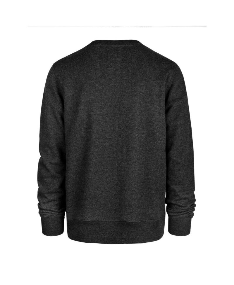 Men's Heather Black Utah Jazz Tribeca Emerson Pullover Sweatshirt