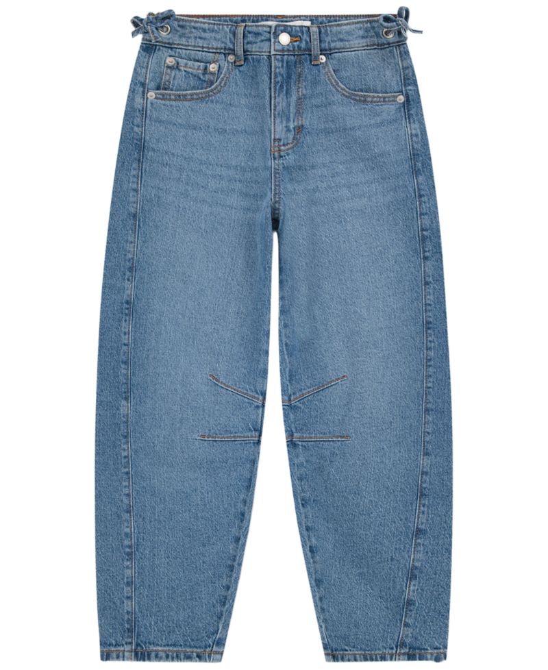 Girls' 7-16 Middy Balloon Leg Jeans