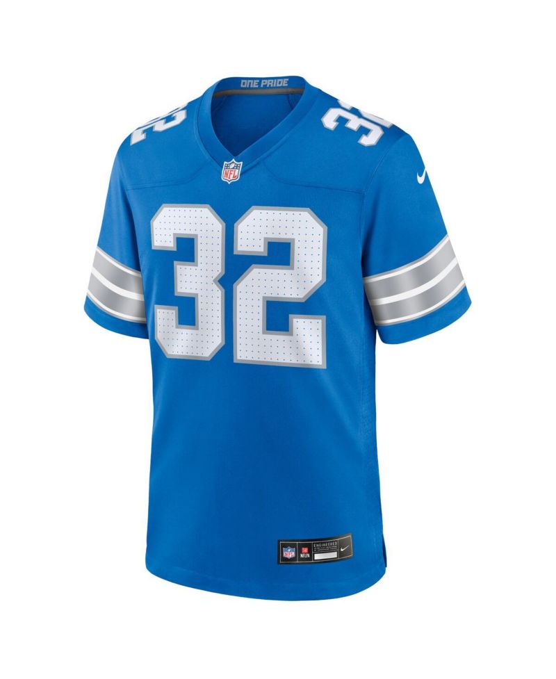 Men's Brian Branch Detroit Lions Game Jersey