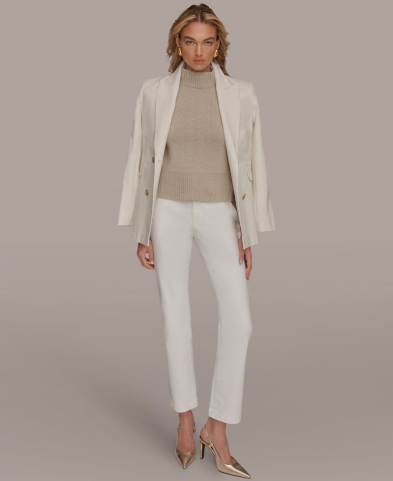 Women's Double Breasted Blazer Jacket