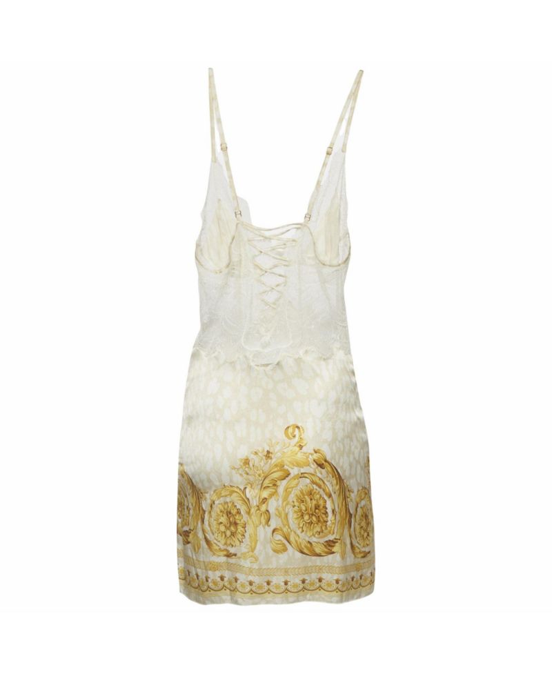 Women's Baroque Silk Lace Trim Camisole