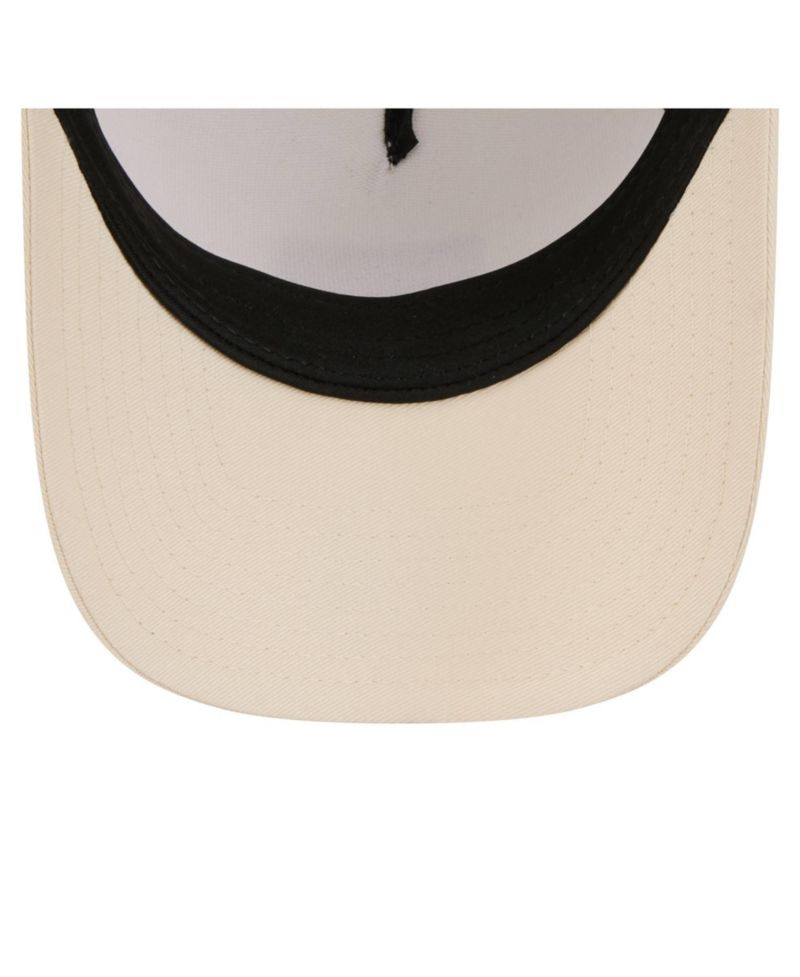 Women's Light Beige St. Louis Cardinals Tonal Patch 9FORTY M-Crown A-Frame Trucker Adjustable Hat