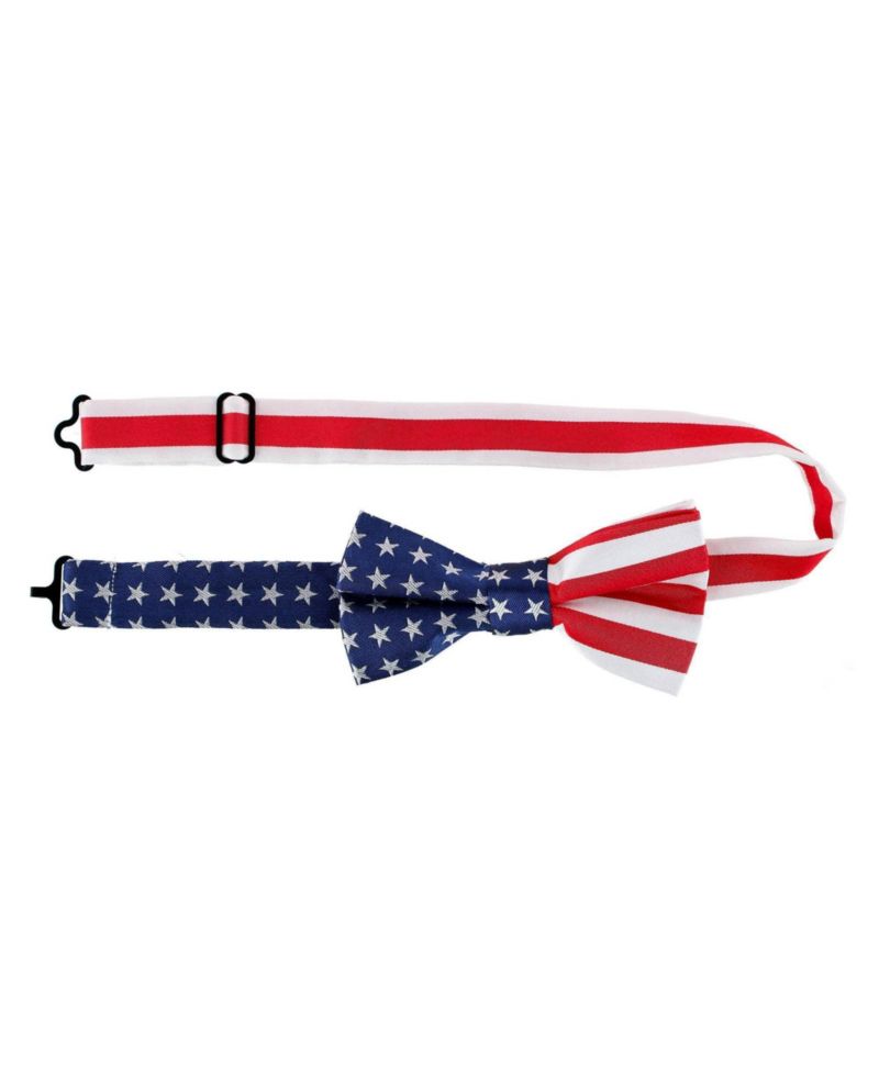 Men's America's Old Glory Silk Bow Tie