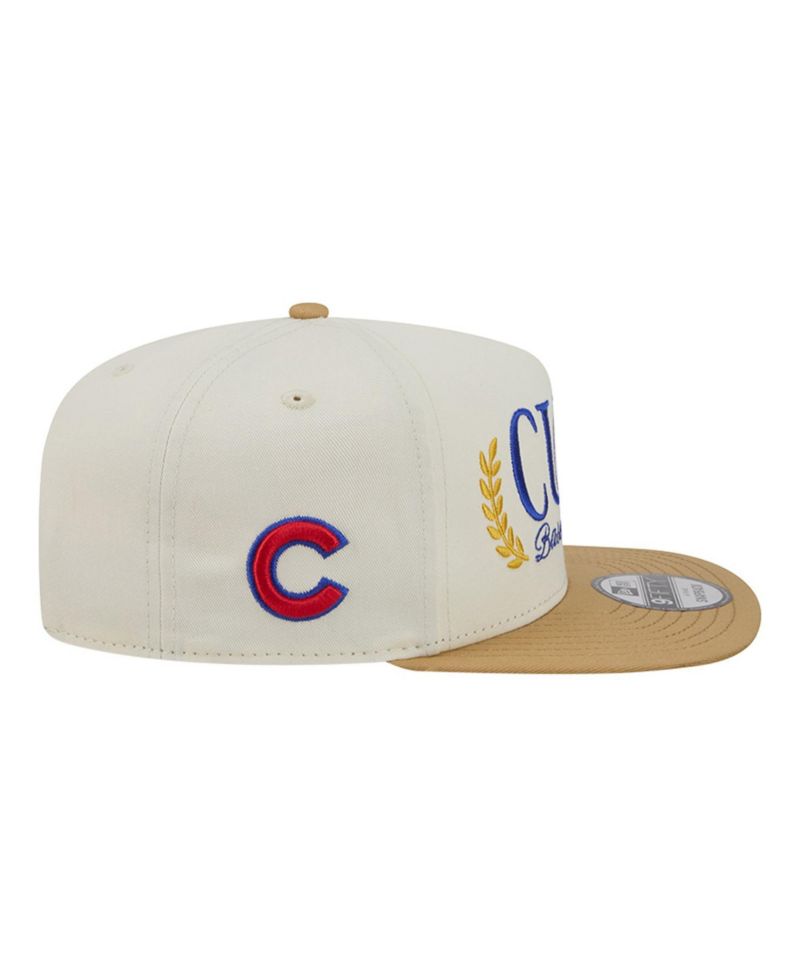 Men's Cream Chicago Cubs Club 9FIFTY A-Frame Snapback Hat