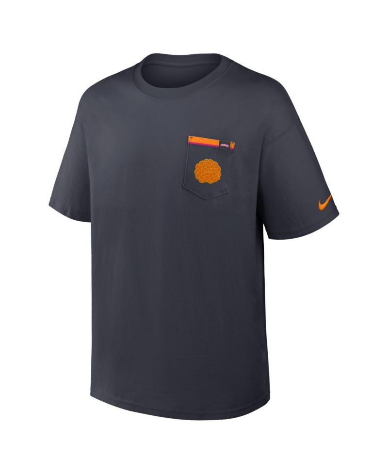 Men's Obsidian San Diego Padres City Connect Max90 Pocket T-Shirt