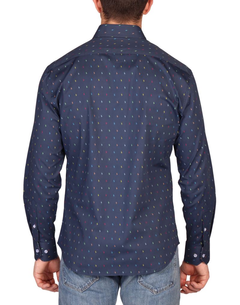 Men's Multi Byrds Long Sleeve Shirt