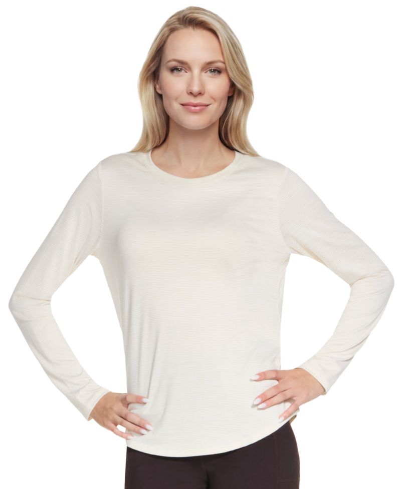 Women's Swift Stripe Long-Sleeve Crewneck T-Shirt