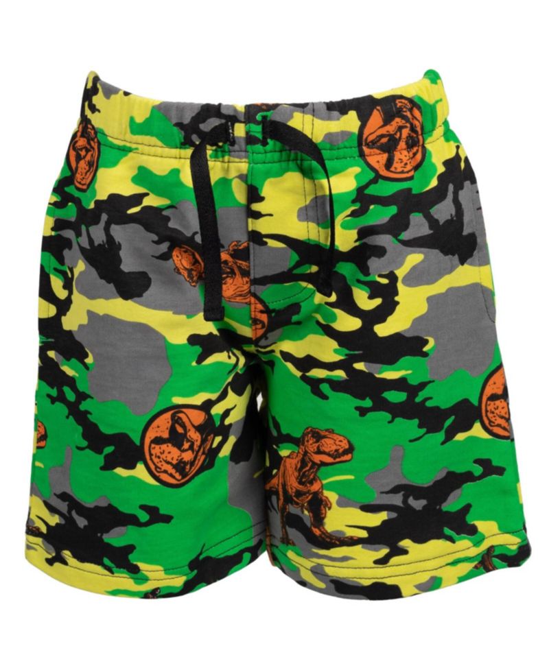Little Boys (6-8) World T-Shirt and French Terry Shorts Outfit Set to