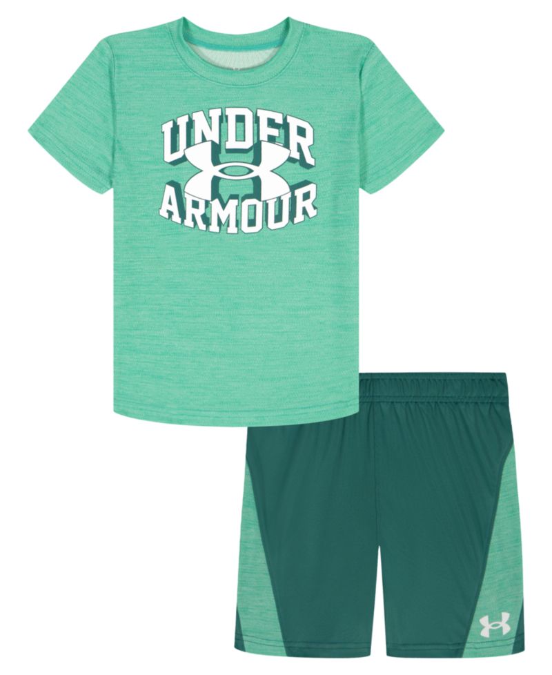 Boys' 2T-7 Short-Sleeve T-Shirt and Shorts, 2-Piece Set