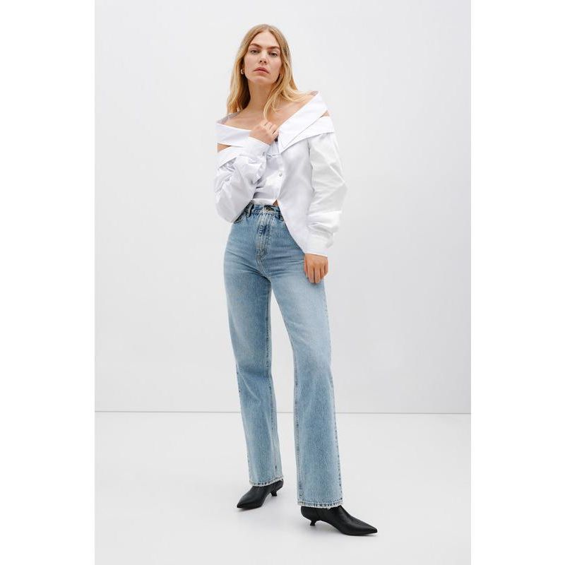 Women's Vesper Oversized Cotton Poplin Button-Down Oxford Shirt