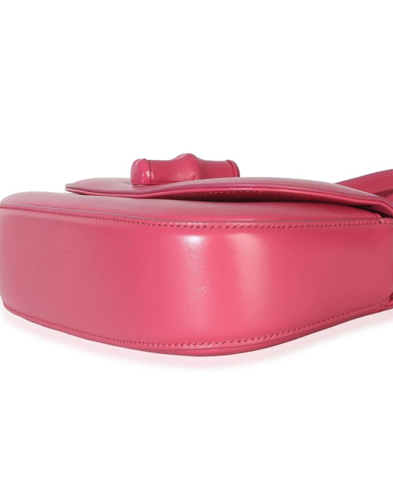Pink Calfskin Medium Bamboo Diva Bag