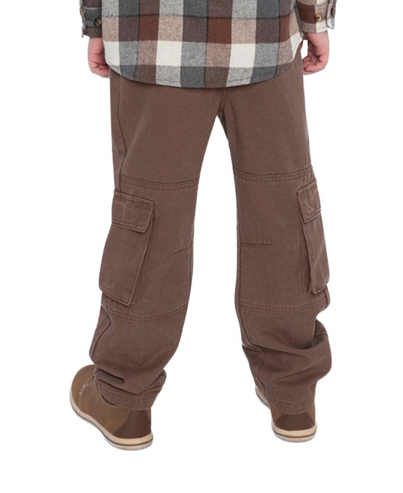 Baby Boys 12M-24M Twill Pants with Cargo Pockets