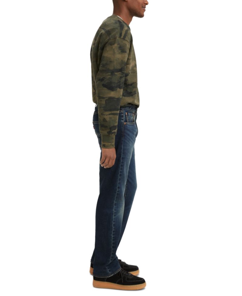 Men's 501® Original Fit Button Fly Stretch Jeans