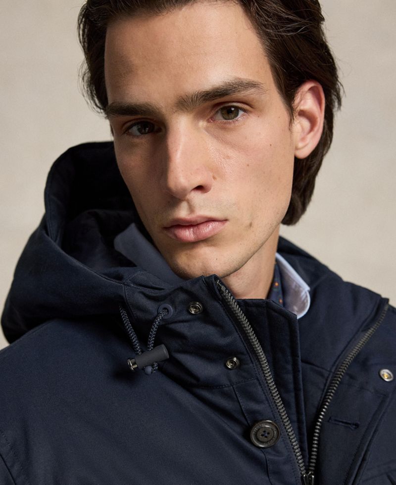 Men's Lennox Down Hooded Water-Resistant Parka