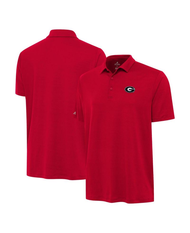 Men's Red Georgia Bulldogs Reprocess Polo Shirt