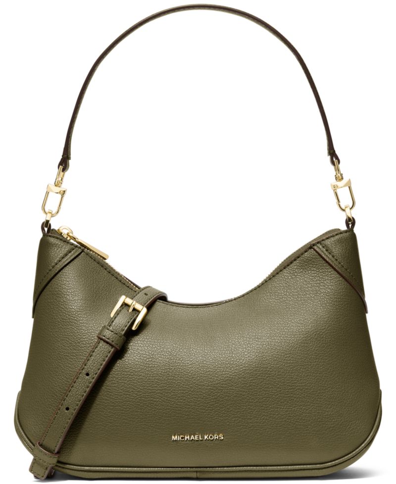 Michael Kors Jet Set Medium Convertible Pouchette Crossbody Handbag