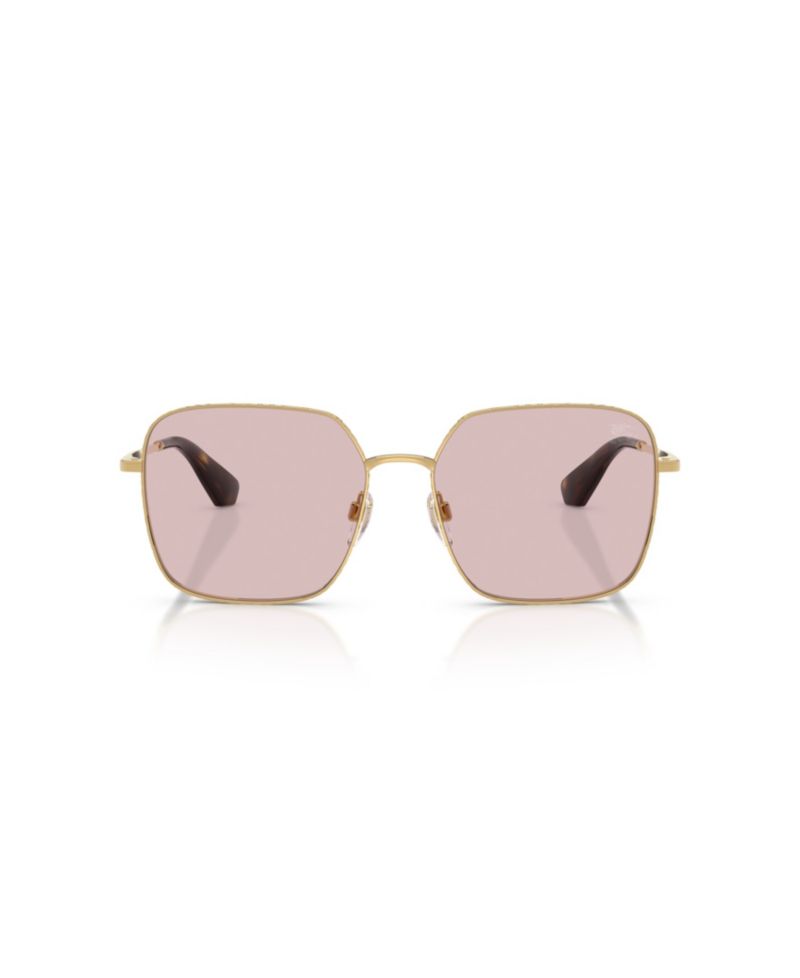 Women's Square Metal Sunglasses BE3180