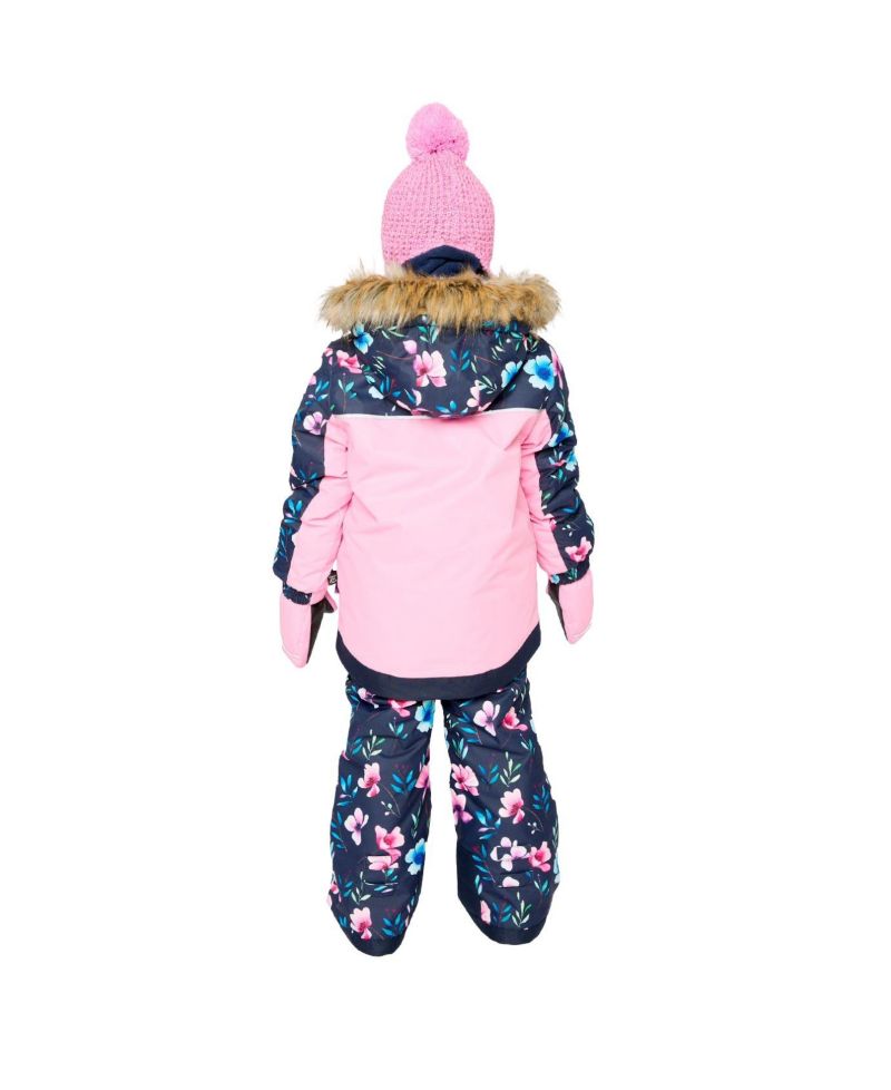 Little and Big Girl's (6-14) Two Piece Play Snowsuit