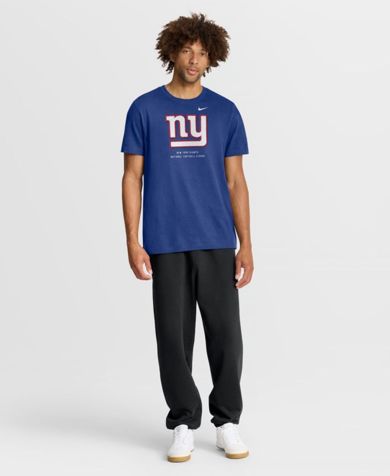 Men's New York Giants Essential Crew-Neck Short-Sleeve T-Shirt