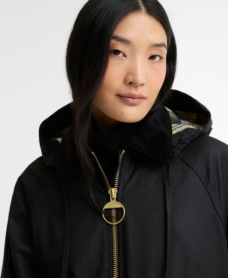 Women's Carville Hooded Wax Jacket