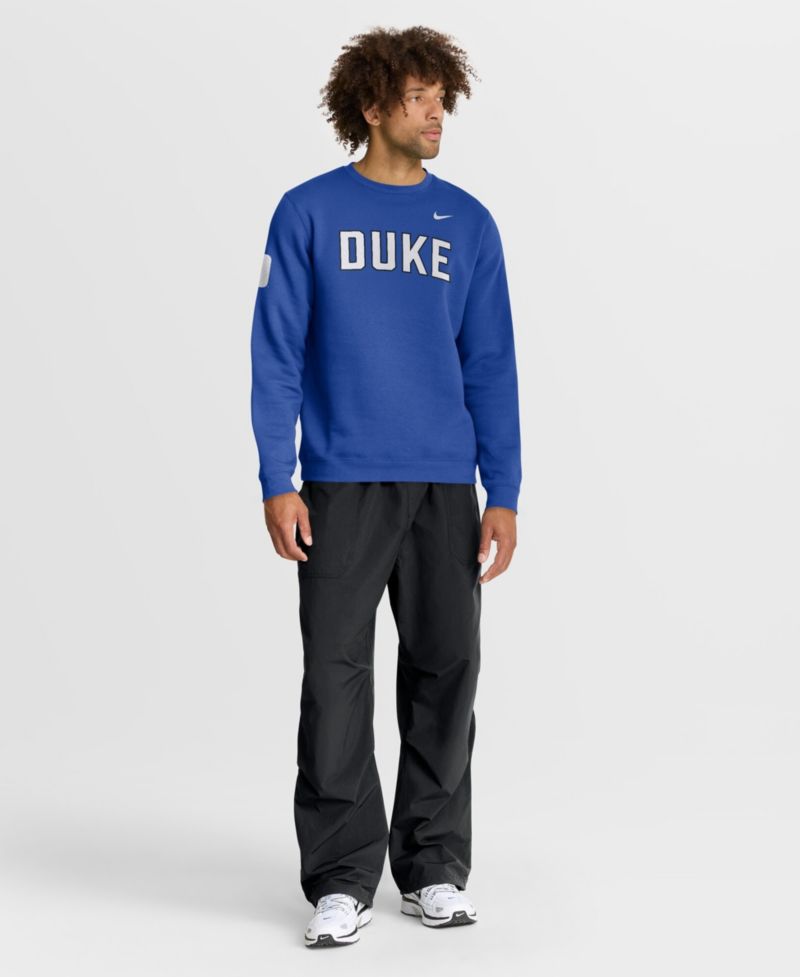 Men's Royal Duke Blue Devils 2026 Sideline Club Sweatshirt