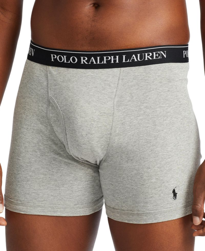 Men's 3-Pack Big & Tall Cotton Boxer Briefs