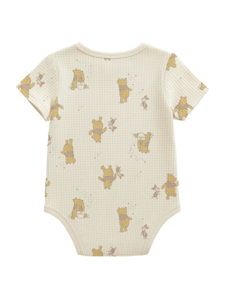 Baby Boys' or Baby Girls' Winnie the Pooh Short-Sleeve Bodysuit, Pants and Hat, 5-Piece Set
